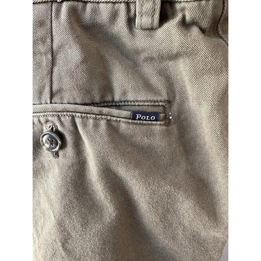 Polo Ralph Lauren Men’s Olive Green Cotton Classic Fit Chino Pants Size 32x30